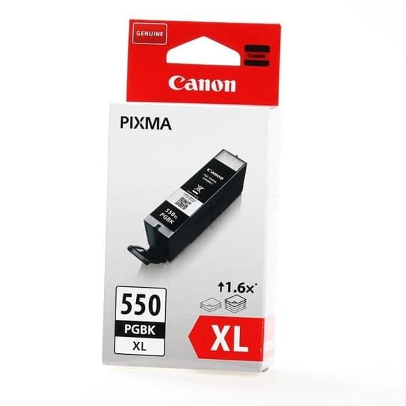 Canon PGI-550XL Sort Blækpatron 22 ml – Original – 6431B001 | Høj Ydeevne & Skarpe Tekster