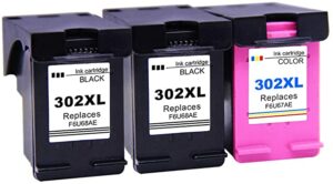 Rabat sæt! HP 302XL – 2 x Sort 1 x Farve – Kompatibel – HP 302 XL - 48 ml