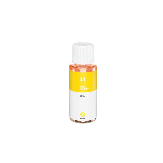 HP 31 gul blækrefill 70 ml – kompatibel 1VU28AE
