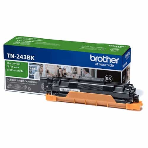 Brother TN243BK Sort Toner 1.000 Sider – Original – TN-243BK | Ægte Brother Kvalitet & Pålidelig Ydeevne