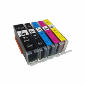 Rabat sæt! Canon PGI-570XL | CLI-571XL – 5 farver | Kompatibel | 76 ml