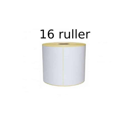 Fragtlabels til Zebra printer 16 X 350 stk 102mm x 192mm 5600 labels ialt.