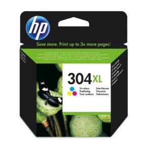 HP 304XL Farve Blækpatron 7 ml | Original | Høj Kvalitet og Pålidelighed