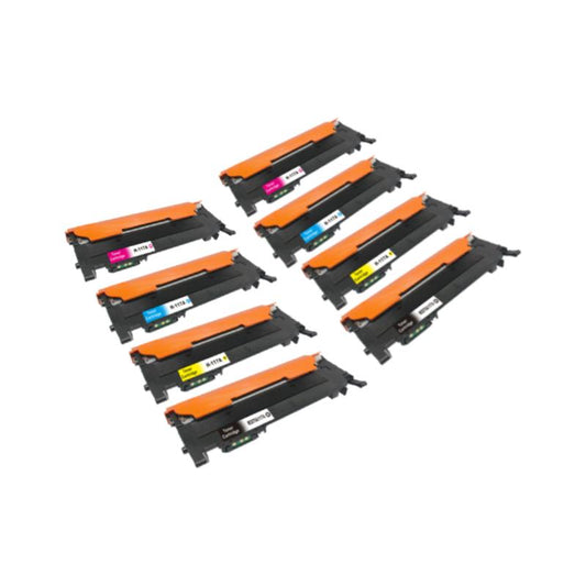 Rabat sæt! HP 117A | 2 x 4 farver BK-C-M-Y | Kompatibel | 6.200 sider