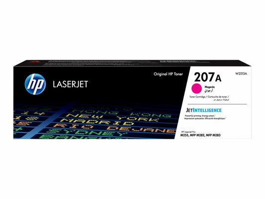 HP 207A Magenta Toner | 1.250 Sider | Original | W2213A | Klar Magenta til Professionelle Print