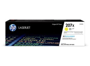 HP 207X Gul Toner 2.450 Sider – Original – W2212X | Skarpe Farver & Professionel Udskrivning
