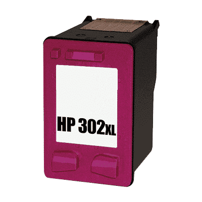 HP 302XL Farve Blækpatron 18 ml – Kompatibel – F6U67AE | Høj Kapacitet & Levende Farver
