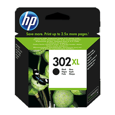 HP 302XL Sort Blækpatron 8,5 ml – Original – F6U68AE | Pålidelig Kvalitet & Skarpe Udskrifter