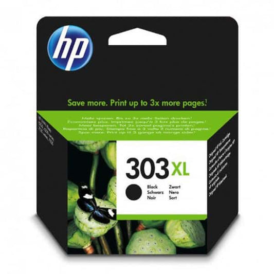 HP 303XL Sort Blækpatron 12 ml – Original – T6N04AE | Høj Kapacitet & Professionelle Udskrifter