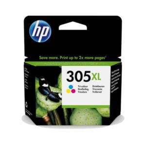HP 305XL C-M-Y | Blækpatron 5 ml | Original | Farverig Kvalitet til Hver Side