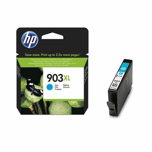 HP 903XL Cyan Blækpatron 9,5 ml – Original – T6M03AE | Ægte HP Kvalitet & Klare Farver