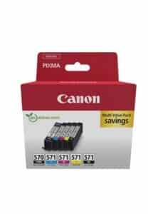 Multi pack! Canon PGI-570 | CLI-571 BK-C-M-Y | blækpatron 43ml | Original