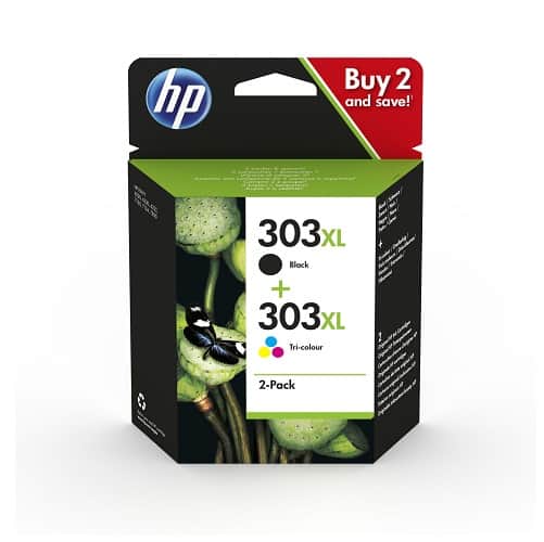 Multi Pack! HP 303XL BK-C-M-Y Blækpatron 22 ml – Original – 3YN10AE | Høj Kvalitet & Maksimal Bekvemmelighed