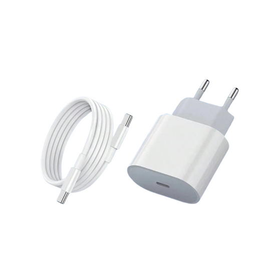 Iphone Oplader 20W | Hurtig Opladning til iPhone 16/15/14 & iPad