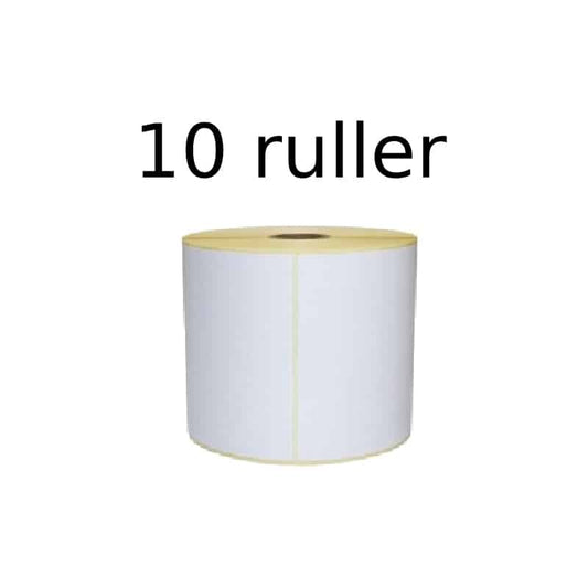Fragtlabels til Zebra printer 10 ruller med 300 stk 102mm x 152mm. Thermal pakkelabels