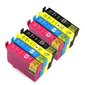 Rabat Sæt! Epson 603XL 2x BK-C-M-Y Blækpatron 90,4 ml – Uoriginal – 8 stk | Billigt & Effektivt Print