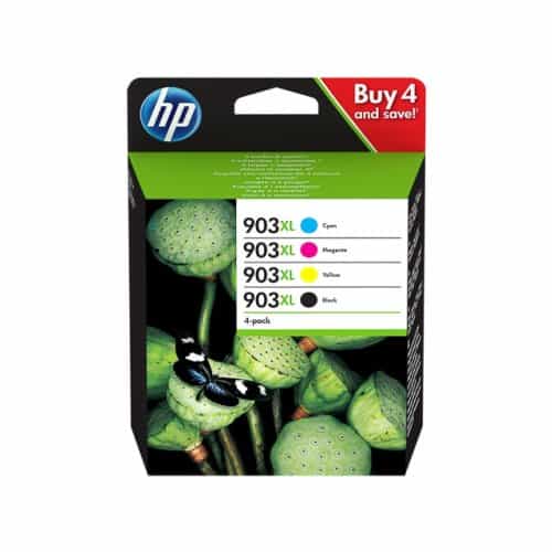 Value Pack! HP 903XL BK-C-M-Y Blækpatron – Original – 3HZ51AE | Komplet Sæt & Professionel Kvalitet