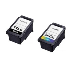Rabat sæt! Canon PG-545XL / CL-546XL 27 ml | 1 x Sort 1 x Farve | Kompatibel